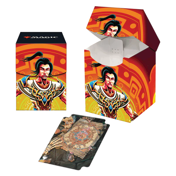 Deck Box - Ultra Pro - Pro-100+ - Magic: The Gathering - The Lost Caverns of Ixalan V4 - Kellan, Daring Traveler