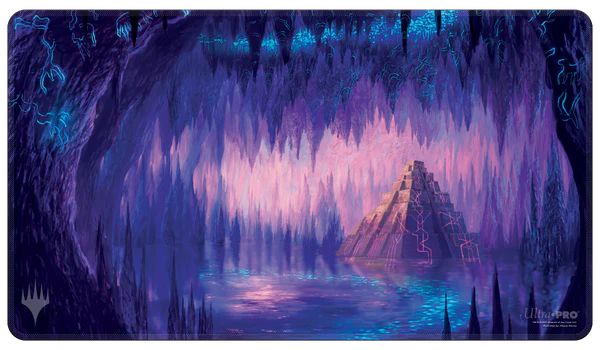 Playmat - Ultra Pro - Magic: The Gathering - The Lost Caverns of Ixalan White Stitched - Cavern of Souls