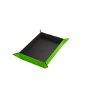 Dice Tray - Gamegenic - Magnetic Rectangular - Black/Green