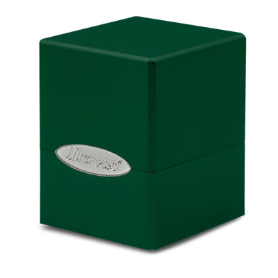 Deck Box - Ultra Pro - Satin Cube - Hi-Gloss Emerald Green