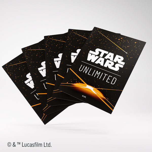 Deck Sleeves - Gamegenic - Star Wars: Unlimited TCG - Art Sleeves - Card Back Orange