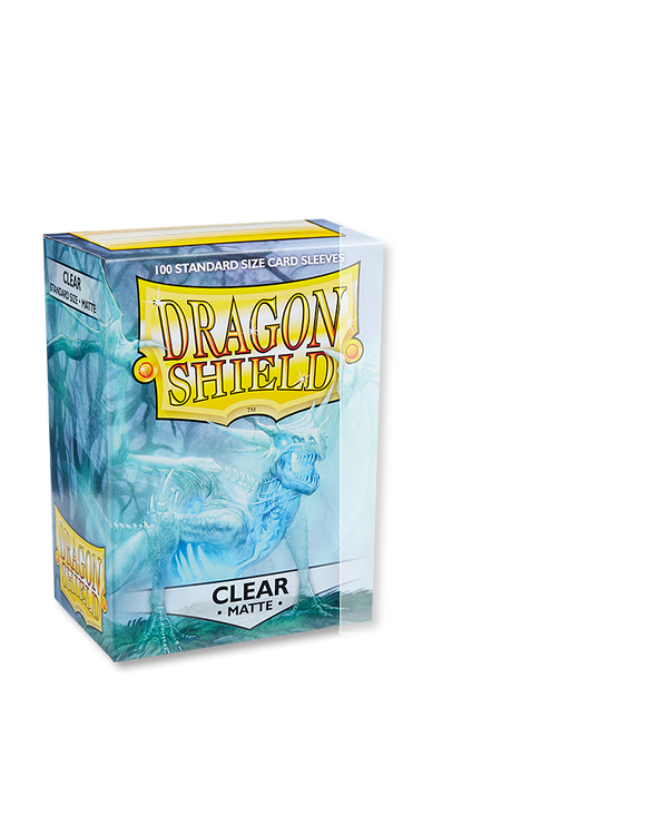 Deck Sleeves - Dragon Shield - Matte - Clear (100 ct.)