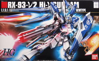 Bandai Spirits - Mobile Suit Gundam - HG Universal Century RX-93-V2 Hi-V Gundam 1/144 Model Kit