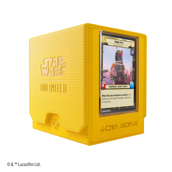 Deck Box - Gamegenic - Star Wars: Unlimited - Twin Suns Deck Pod - Yellow