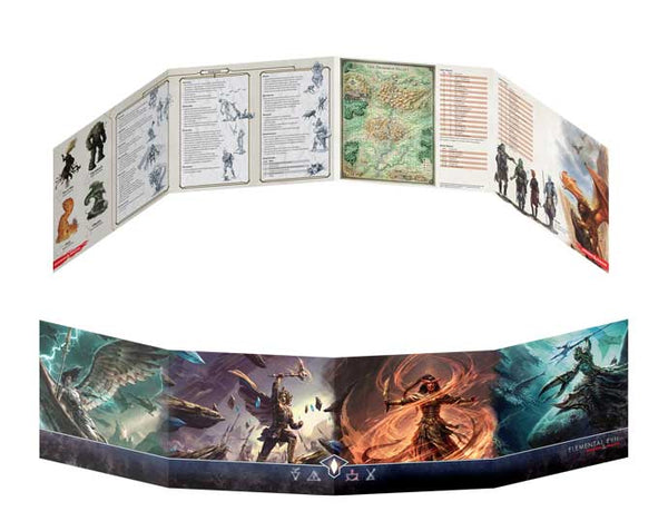 D&D RPG - GM Screen - Elemental Evil - Princes of the Apocalypse Dungeon Master's Screen