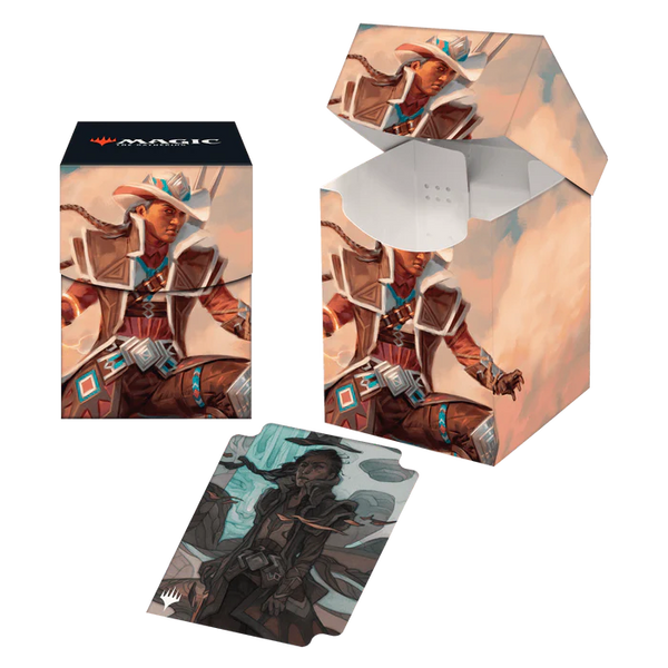 Deck Box - Ultra Pro - Pro-100+ - Magic: The Gathering - Outlaws of Thunder Junction 5 - Annie Flash, the Veteran