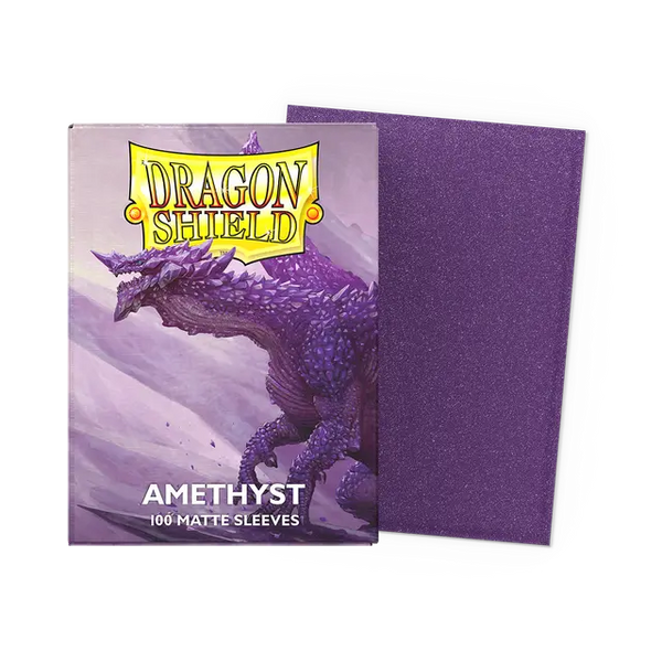 Deck Sleeves - Dragon Shield - Matte - Amethyst (100 ct.)