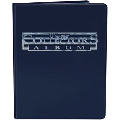 Ultra Pro - Card Storage - Binder - 4-Pocket Card Storage - Binder - Collectors - Colbalt Blue