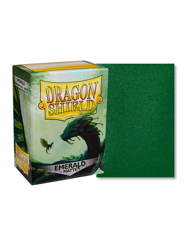 Deck Sleeves - Dragon Shield - Matte - Emerald (100 ct.)