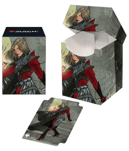 Deck Box - Ultra Pro - Pro-100+ - Magic: The Gathering - Wilds of Eldraine V3 - Rowan, Scion of War