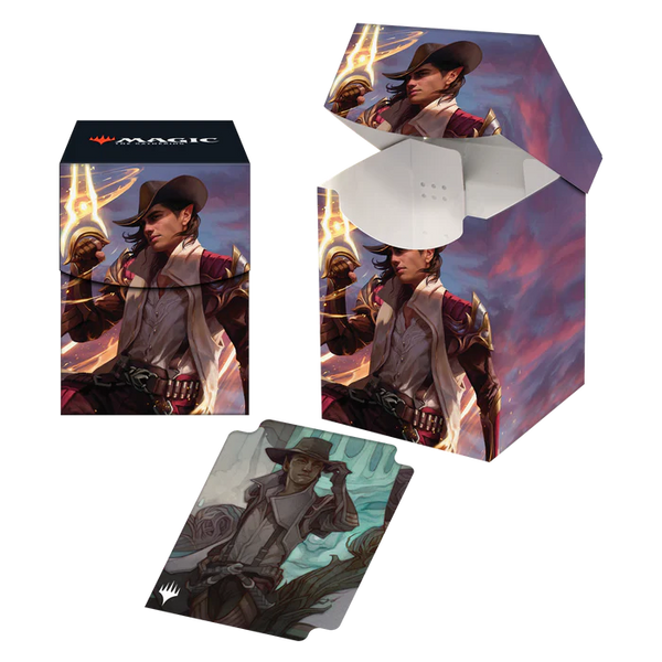 Deck Box - Ultra Pro - Pro-100+ - Magic: The Gathering - Outlaws of Thunder Junction 3 - Kellan, the Kid