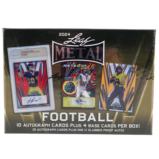 2024 Leaf Metal Draft Football Jumbo Box