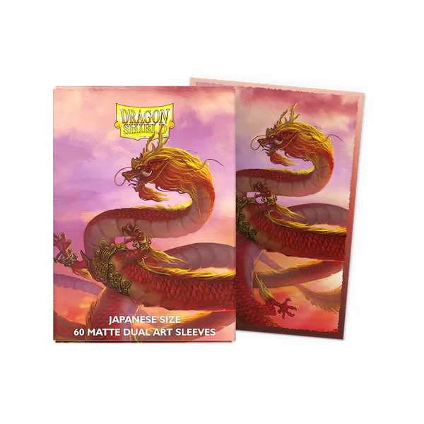 Deck Sleeves (Small) - Dragon Shield - Japanese - Art - Matte Dual - Wood Dragon 2024 (60 ct.)