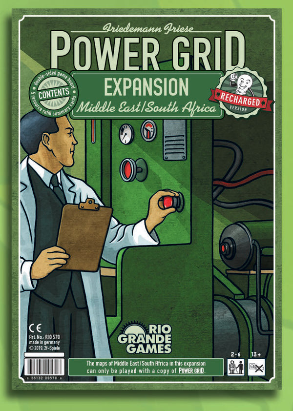Power Grid - Middle East/South Africa Expansion (Recharged Version)