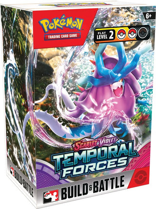 Pokémon TCG - Scarlet & Violet Set 5 - Temporal Forces (SV05) - Build and Battle Box