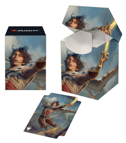 Deck Box - Ultra Pro - Pro-100+ - Magic: The Gathering - Wilds of Eldraine V2 - Kellan, the Fae-Blooded