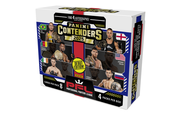 2025 Panini PFL Contenders Hobby Box