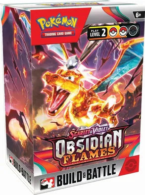 Pokémon TCG - Scarlet & Violet Set 3 - Obsidian Flames (SV03) - Build and Battle Box