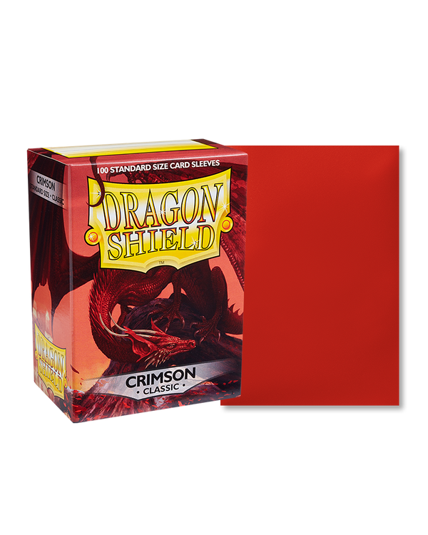 Deck Sleeves - Dragon Shield - Matte - Crimson (100 ct.)