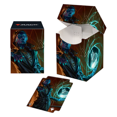 Deck Box - Ultra Pro - Pro-100+ - Magic: The Gathering - Streets of New Capenna A - Kamiz, Obscura Spymaster