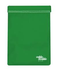 Dice Bag - Oakie Doakie Dice - Large - Snap and Clap Dice Pouch - Green