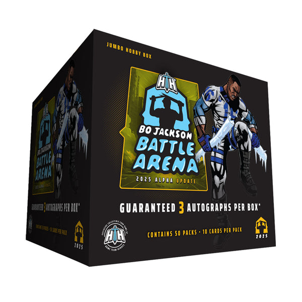 Bo Jackson Battle Arena TCG - 2025 Alpha Update Hobby Jumbo Box