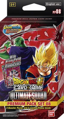 Dragon Ball Super Card Game - Ultimate Squad Premium Pack Set (PP08)