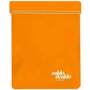 Dice Bag - Oakie Doakie Dice - Small - Snap and Clap Dice Pouch - Orange