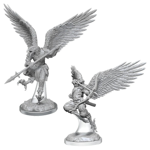 D&D - Nolzur's Marvelous Unpainted Miniatures - Aarakocra Fighters