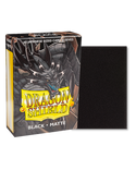 Deck Sleeves (Small) - Dragon Shield - Japanese - Matte - Black (60 ct.)