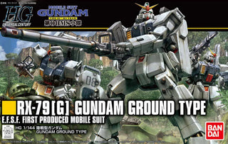 Bandai Spirits - Mobile Suit Gundam - HG Universal Century RX-79(G) Gundam Ground Type 1/144 Model Kit