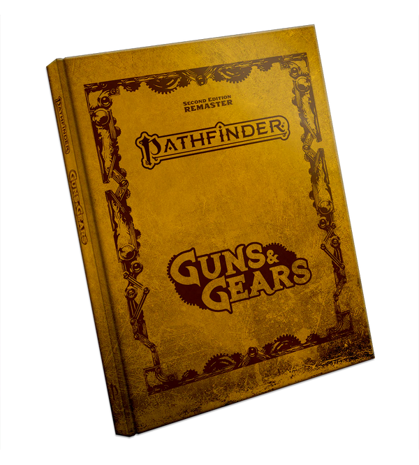 Pathfinder 2E (Second Edition) RPG - Guns & Gears Hardcover (Remastered) (Special Edition)
