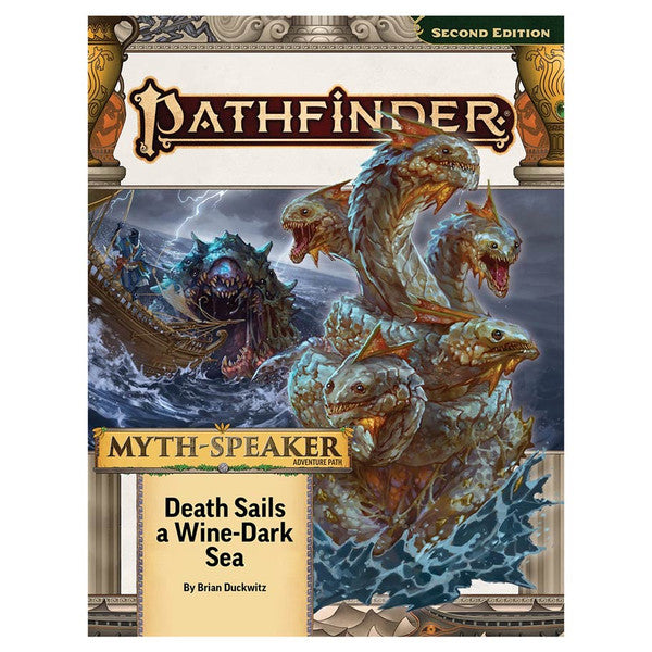 Pathfinder 2E (Second Edition) RPG - Adventure Path - Death Sails a Wine-Dark Sea Myth-Speaker - 2/3
