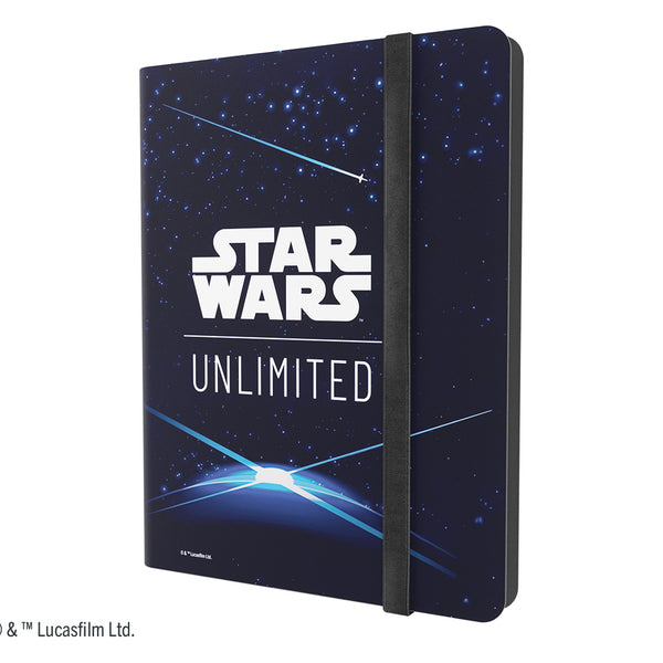 Binder - Gamegenic - 18-Pocket Casual Album - Star Wars: Unlimited - Card Back Blue