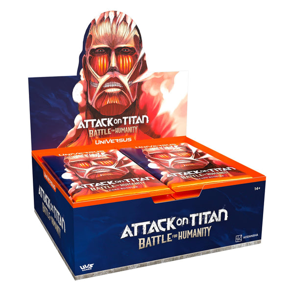 UniVersus CCG - Attack On Titan - Battle for Humanity Booster Display Box
