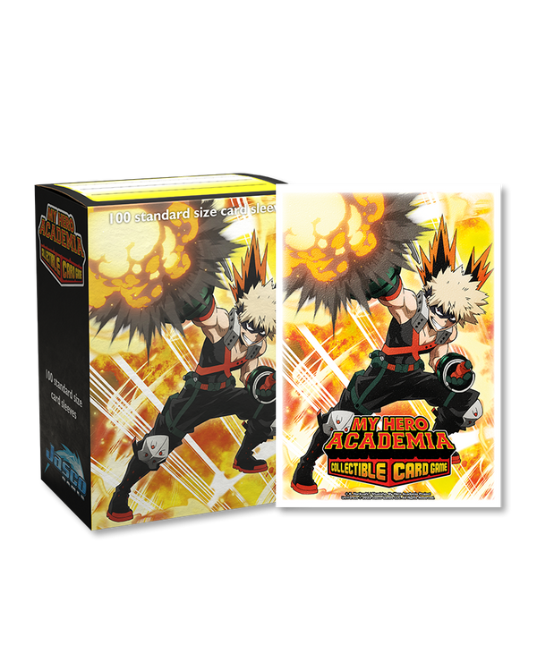 Deck Sleeves - Dragon Shield - Art - My Hero Academia - Bakugo Explode (100 ct.)