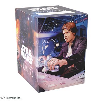 Deck Box - Gamegenic - Star Wars: Unlimited - Soft Crate - Han Solo/Millenium Falcon