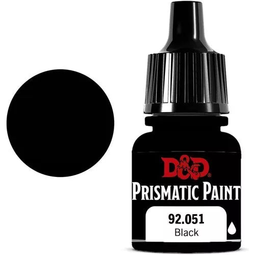 Painting - WizKids - D&D - Prismatic Paint - Color - Black (8 ml.)