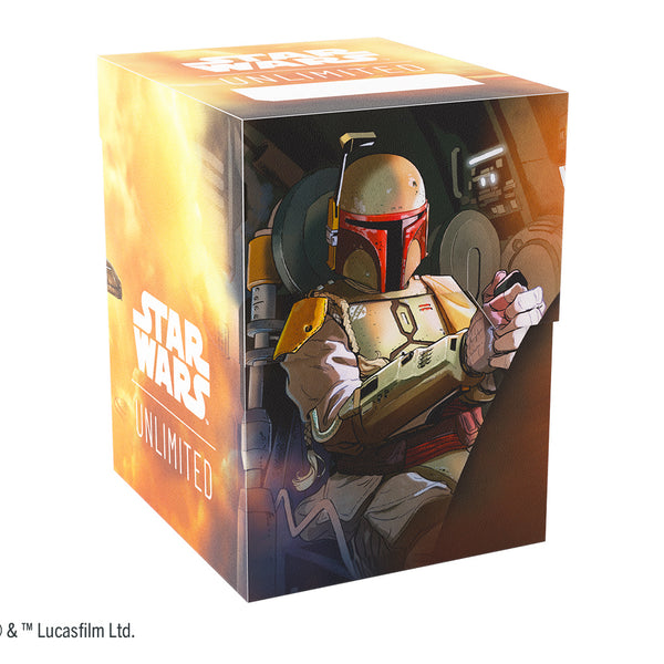 Deck Box - Gamegenic - Star Wars: Unlimited - Soft Crate - Boba Fett/Fett's Firespray