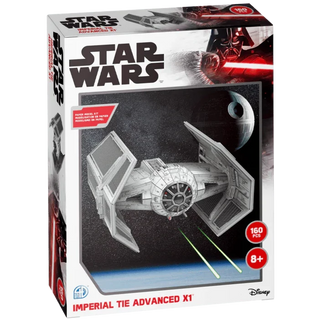 Star Wars - Imperial TIE Advanced X1 - Paper Model Kit - 3D Puzzle (160 Pcs.)