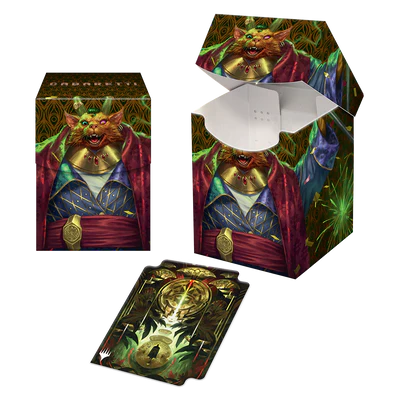 Deck Box - Ultra Pro - Pro-100+ - Magic: The Gathering - Streets of New Capenna V4 - Jetmir and their Cabaretti Crime Family