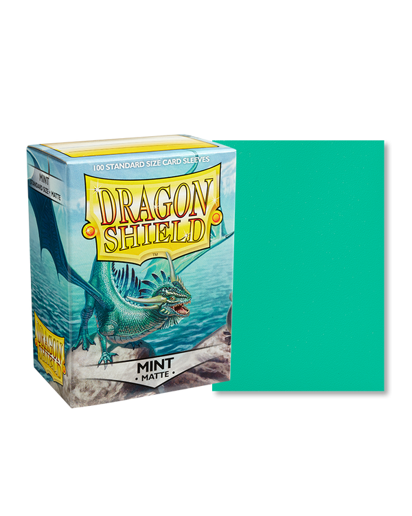 Deck Sleeves - Dragon Shield - Matte - Mint (100 ct.)