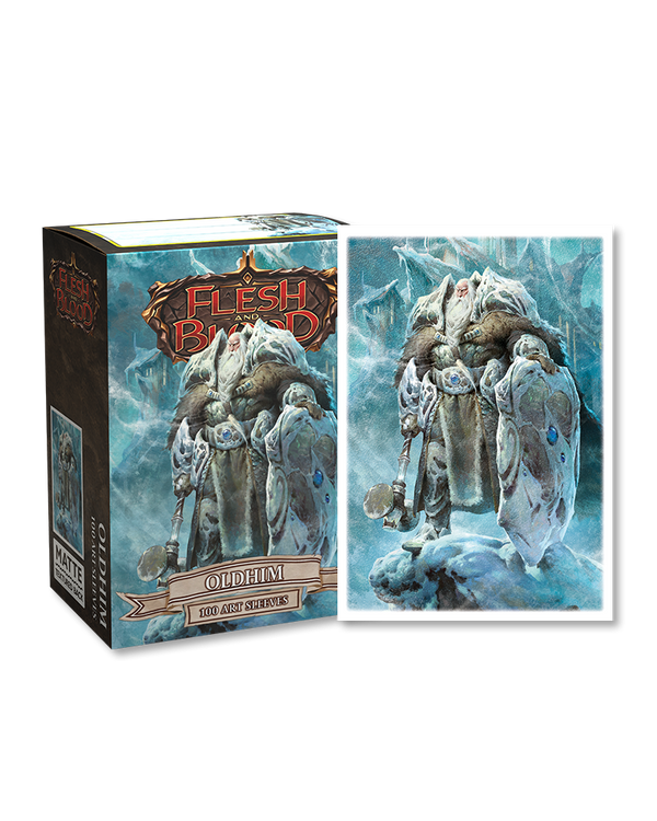 Deck Sleeves - Dragon Shield - Art - Matte - Flesh & Blood - Oldhim (100 ct.)