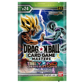 Dragon Ball Super Card Game Masters - Zenkai Series 07 - Beyond Generations Booster Pack (B24)