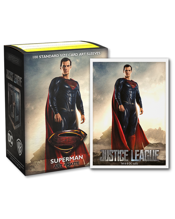 Deck Sleeves - Dragon Shield - Art - Matte - Superman (100 ct.)