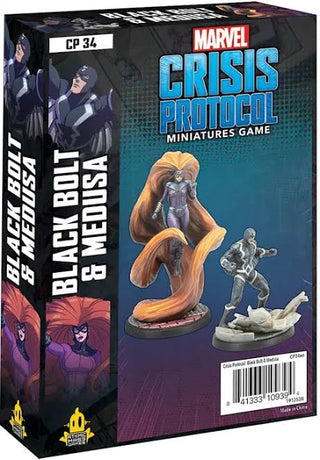 Marvel Crisis Protocol - Black Bolt & Medusa Character Pack