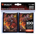 Deck Sleeves - Ultra Pro - Deck Protector - Magic: The Gathering - Dominaria United V3 (100 ct.) - Jaya, Fiery Negotiator