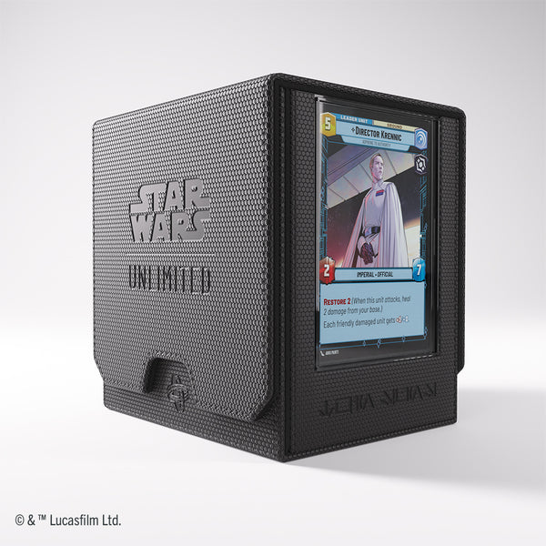 Deck Box - Gamegenic - Star Wars: Unlimited - Twin Suns Deck Pod - Black