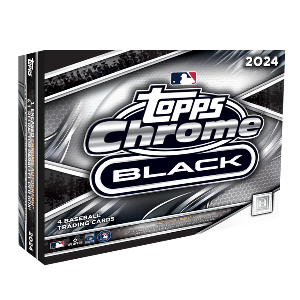 2024 Topps Chrome Black Baseball Hobby Box