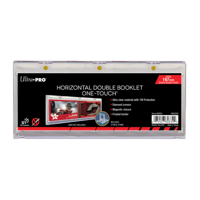 Ultra Pro - Card Storage - Magnetic - 187mm UV One-Touch Double Booklet Card Holder